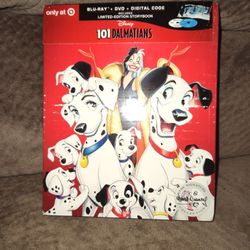 Disney 101 Dalmatians (Blu-ray + DVD) Target Exclusive Story Book