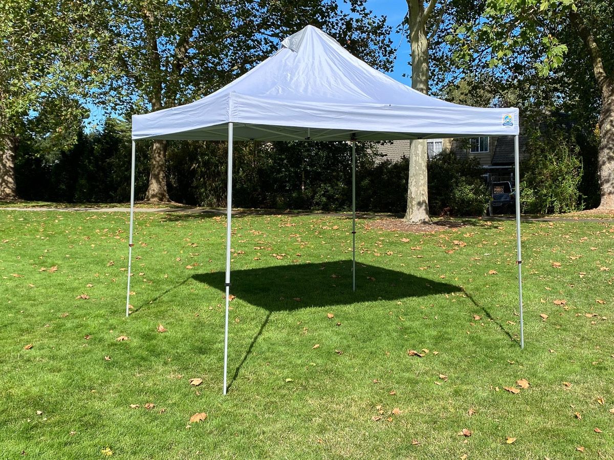 Undercover 10 x10 Aluminum Spectator Pop Up Shade Canopy Tent