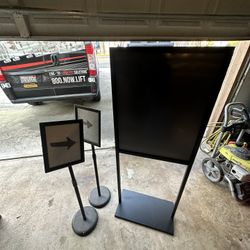 Business Sign Stands 
