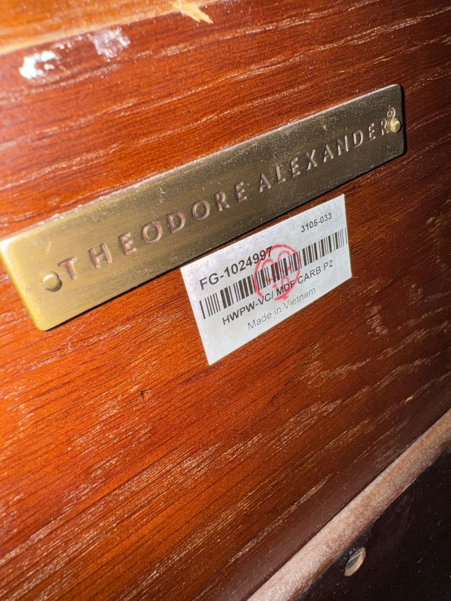 Theodore Alexander Mirror (Vintage)