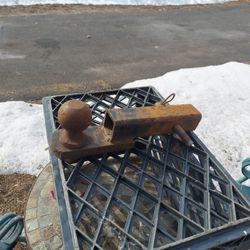 Trailer hitch receiver. With 2 5/16 Ball