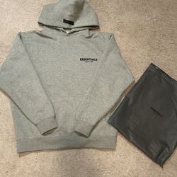 Essentials Dark Grey Hoodie