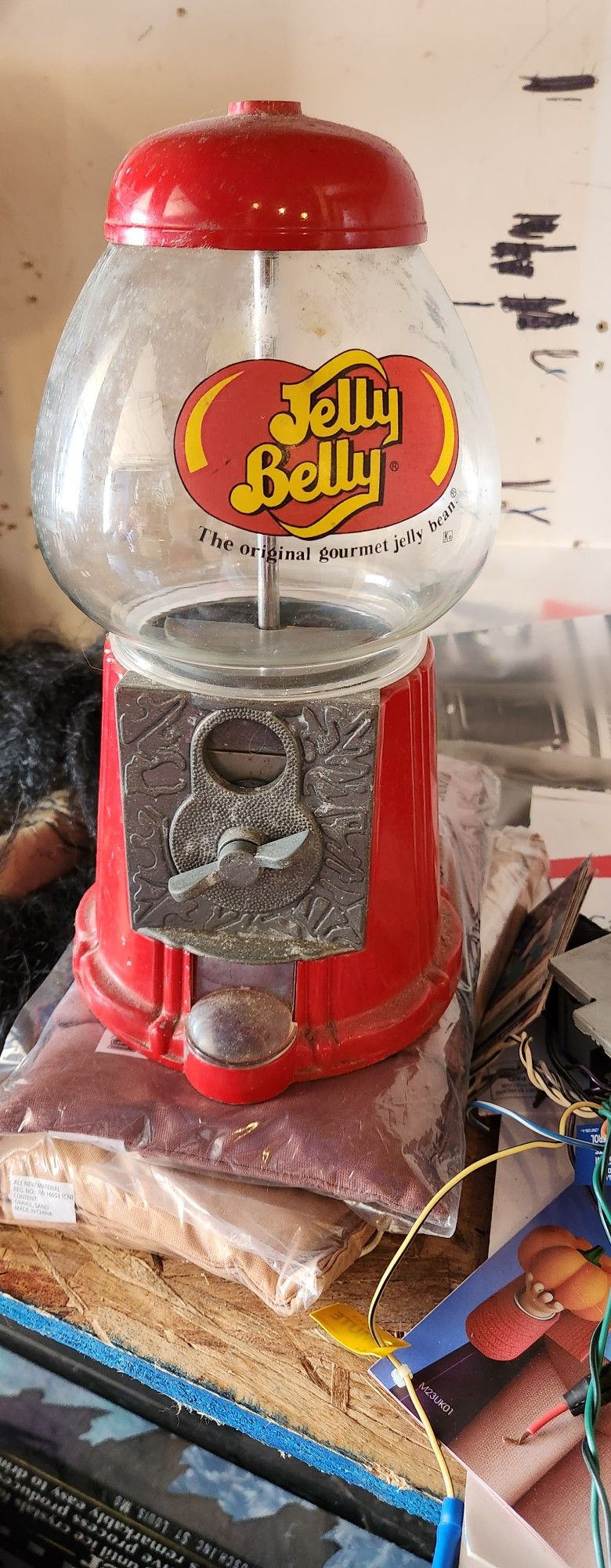 Old Vintage Jelly Belly Machine