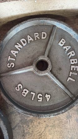 45lb  olympic weights