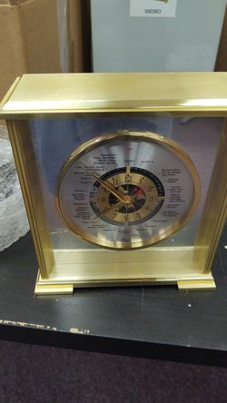 Seiko aviator world clock