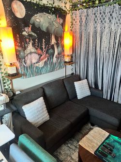 Grey Chaise Sofa