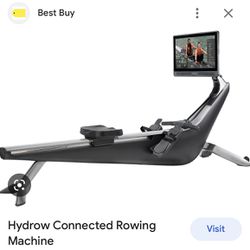 Hydrow Rowing Machine Connected 