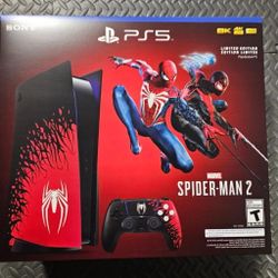 Sony PlayStation 5 PS5 Disc Console Spider-Man 2 Limited Edition Bundle 