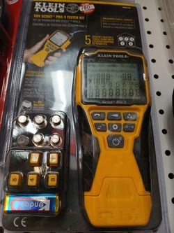 Klein Tools New VDV Scout Pro 3 Tester Kit 