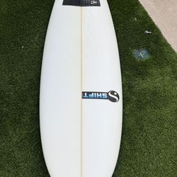 6’5” Shift Mid length fish, FCS Keel Fins