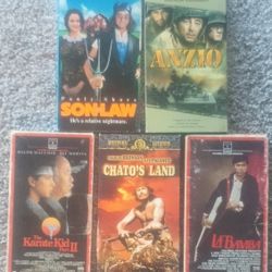 Various VHS Movies For $1 Each