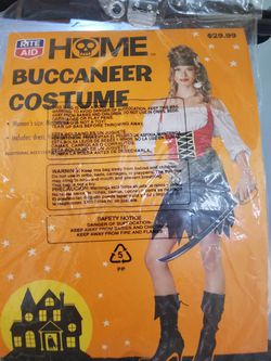 Brand new womans Halloween costume "buccaneer"
