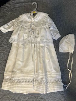 White baby’s Christening gown
