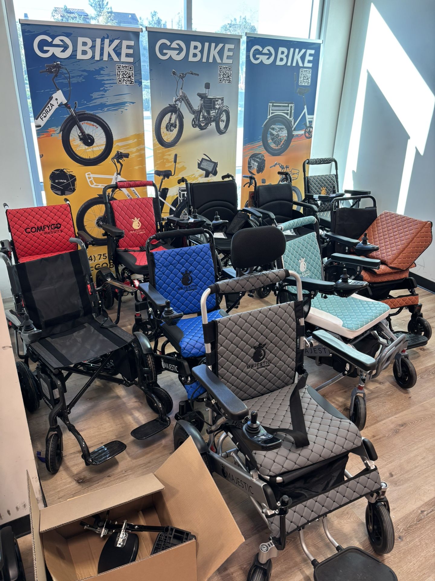 Open Box Electric Wheelchairs