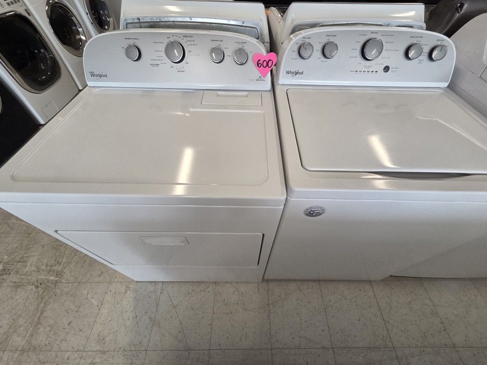 Top Load Washer And Electric Dryer Set's Price Starting 600 And Up
