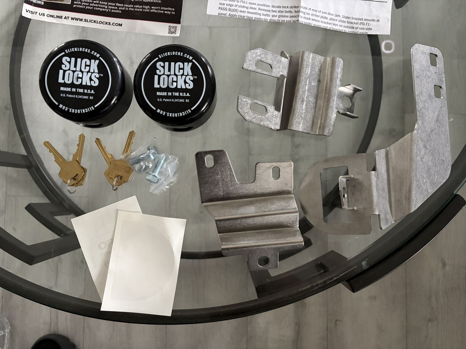 Ford Transit Slick Locks – No-Drill Security Kit (2015-Current)