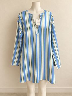Solid & Striped Striped Cover-Up Tunic size S