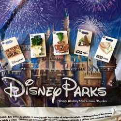 Disney Enamel Pins (Yellow Type)