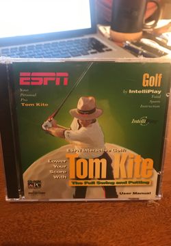 ESPN Interactive Gold with Tom Kite Brand New the full swing and putting