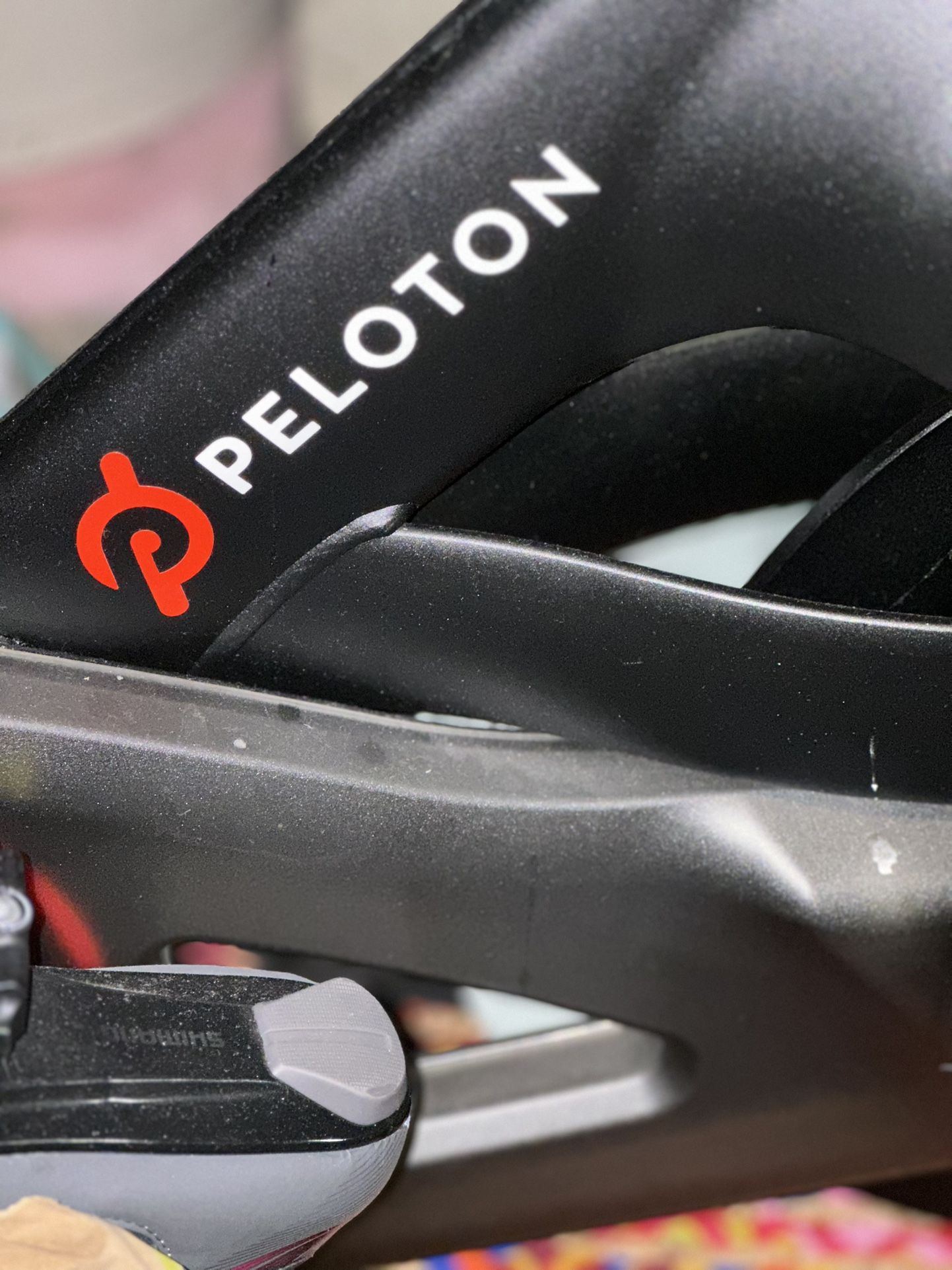2023 Peloton Bike, Seat Cushion And Shoes