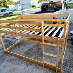 Nice Twin Size Real Wood Loft Bed 