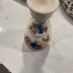 Single Hand Made And Signed Candle Stick 