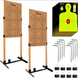 Highwild Adjustable Target Stand Base Cardboard Silhouette 2 Pack