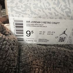 Jordan 3 Ivory’s 