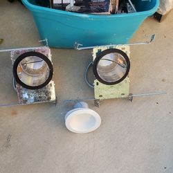 Construction LED can light housings 6 in.