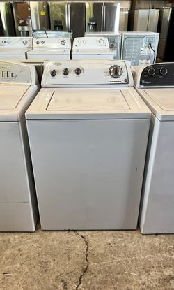 Whirlpool Top Load Washing Machine White With agitator
