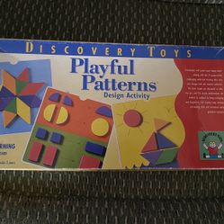 Vintage  Discovery toys, playful patterns