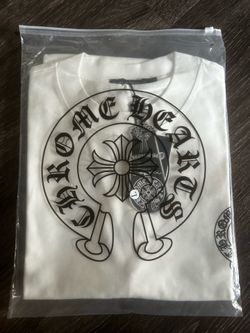 Chrome Hearts Circle Logo White T-Shirt