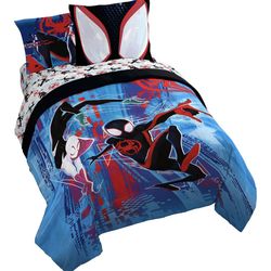 Spider-Man 7 Pcs Queen Bed Set