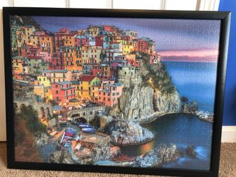 Framed Puzzle Picture