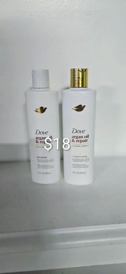 Dove Argan Oil & Repair Shampoo and Conditioner Set