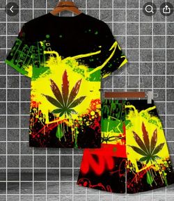 2XL Men's Short Set Brand New 