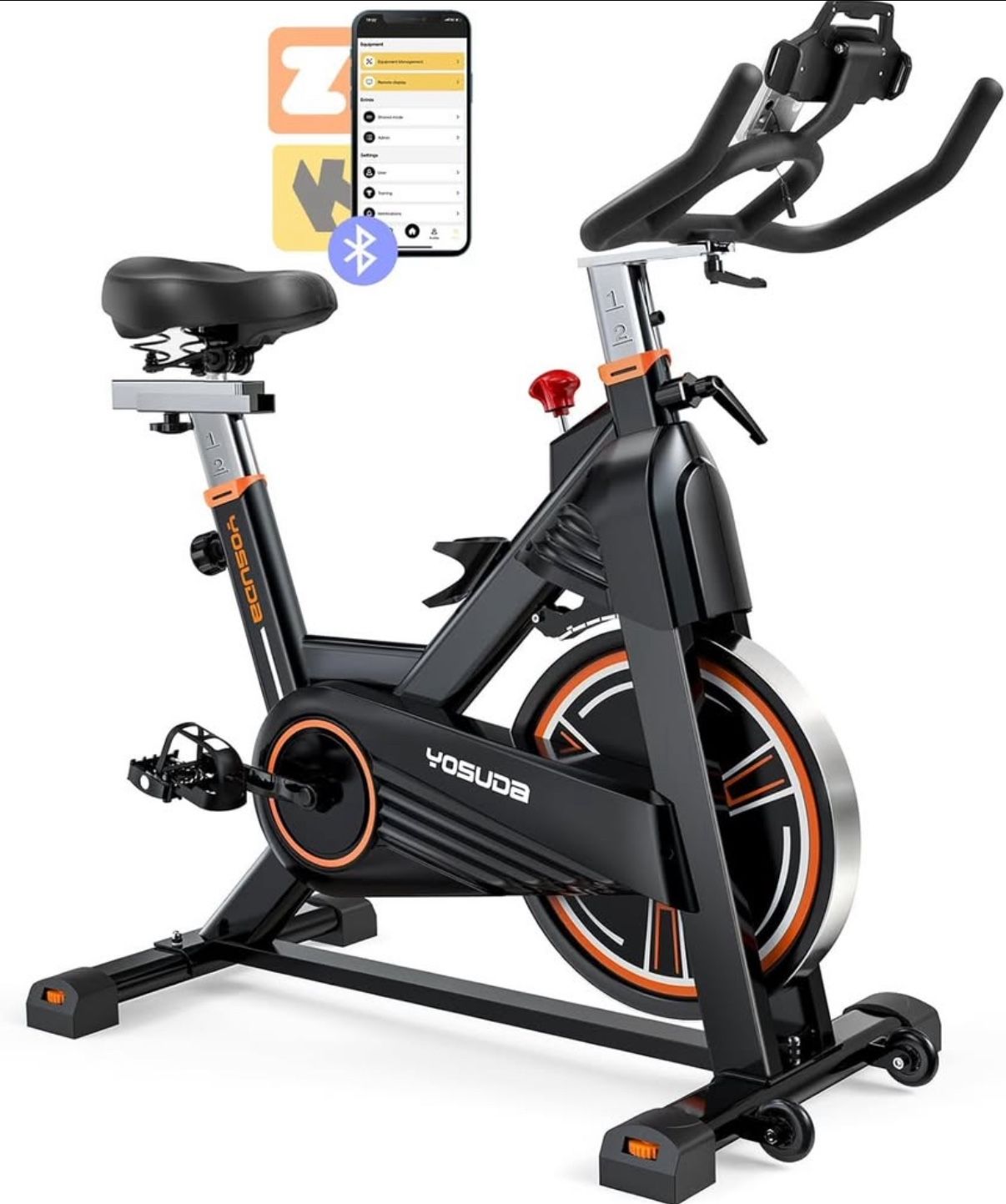 YOSUDA PRO Magnetic Exercise Bike 350 lbs Weight Capacity
