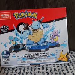 Pokemon Squirtle evolution construction set