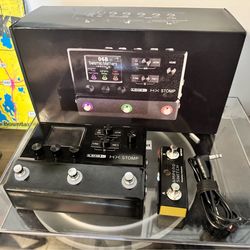 Line6 HXStomp + FootSwitch + Paid Bass Presets
