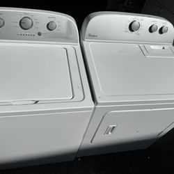 Whirlpool Washing Machine And Dryer Set Electric 