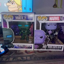 Two Funko pops  27$