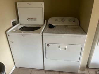 Washer and dryer