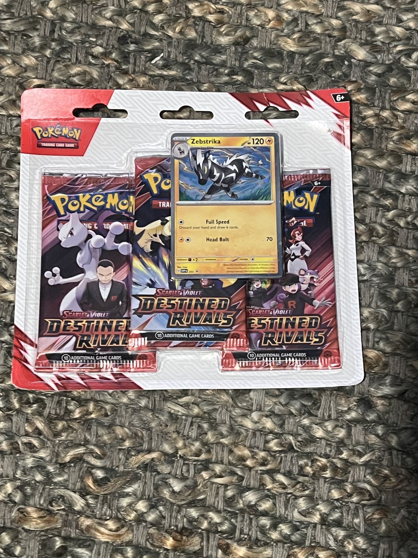 Pokemon Destined Rivals 3 Pack Blister