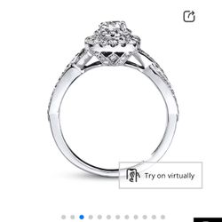 Neil Lane 14K White gold Engagement Ring