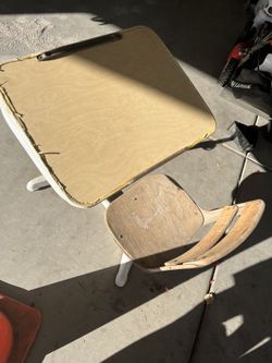Antique School Chair