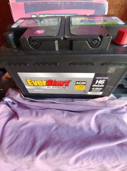 New AGM Platinum H6 Or 48 140.  3-year Warranty 