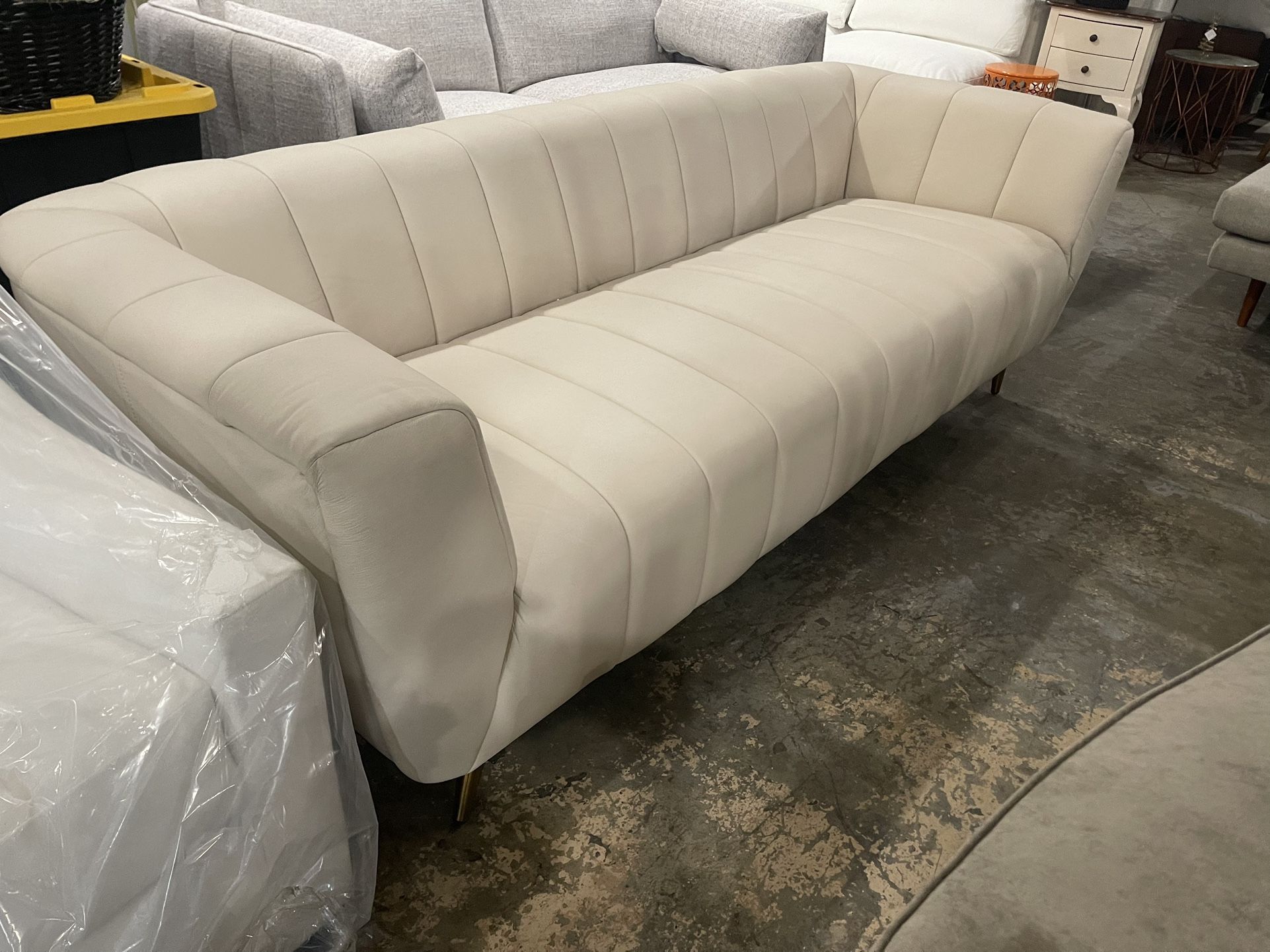 Genuine Leather Sofa Delivery Available 