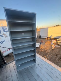 2 Bookcase, shells 7ft x3ft