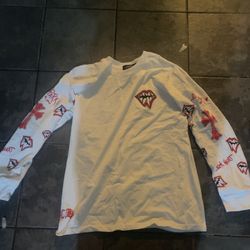 Chrome hearts x matty boy longsleeve, white size L