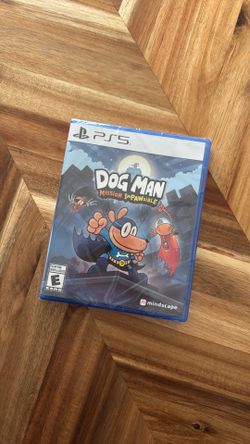 NEW- PS5 Game Dog Man mission impawsible disc
